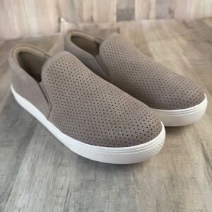 Blondo Women's 6.5 Leather Slip On Loafers Waterproof Brown